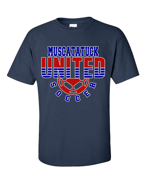 Muscatatuck United Soccer Club Navy Graphic Shirts D10