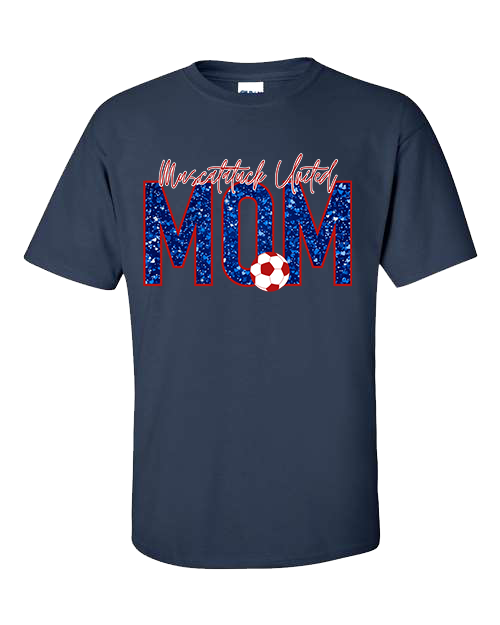 Muscatatuck United Soccer Club Navy Graphic Shirts D6