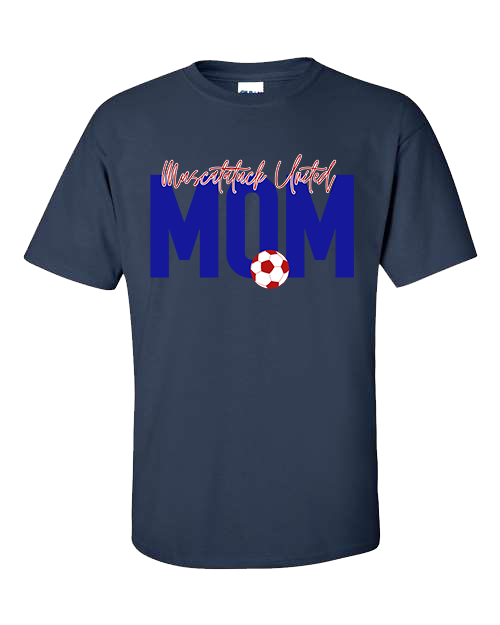 Muscatatuck United Soccer Club Navy Graphic Shirts D9