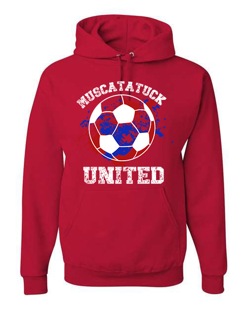 Muscatatuck United Soccer Club Red Graphic Shirts D4