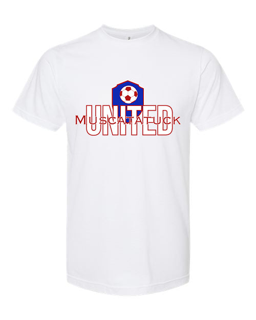 Muscatatuck United Soccer Club White Graphic Shirts D2