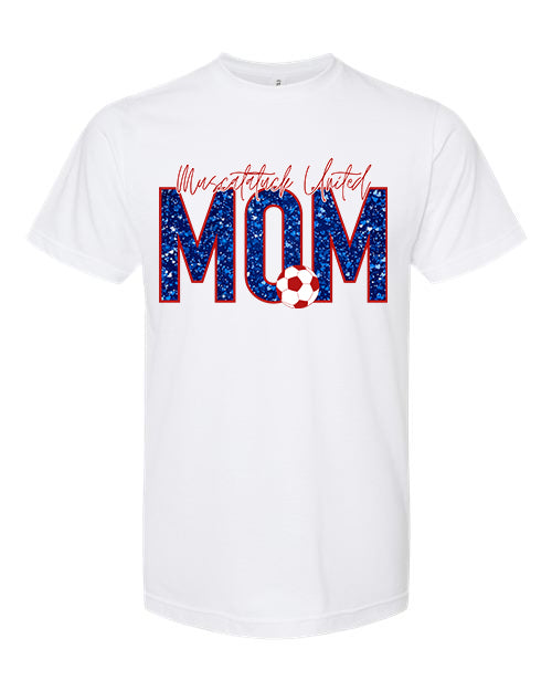 Muscatatuck United Soccer Club White Graphic Shirts D6