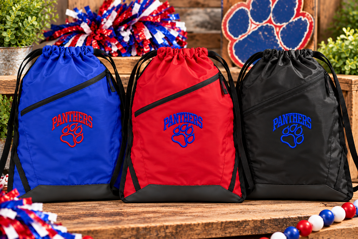 Tigers & Panthers Cinch Sacks
