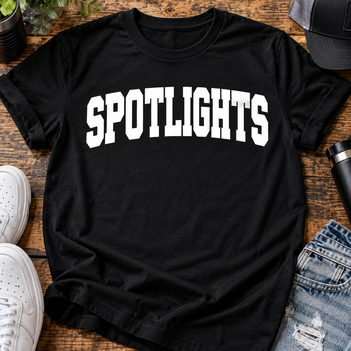 Spotlights Graphic Shirt