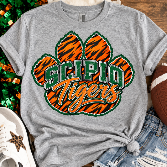 Scipio Tigers Paw Graphic Shirt