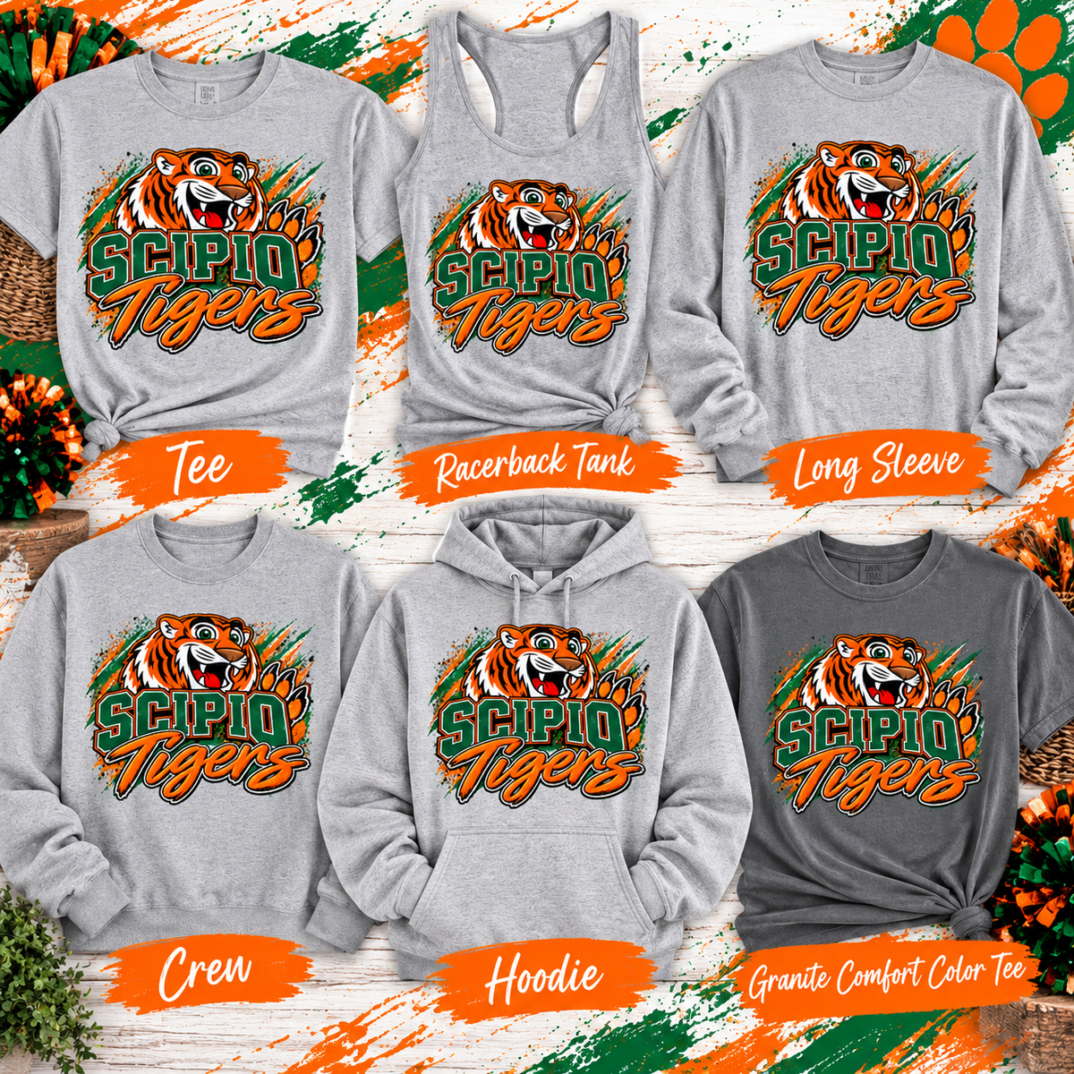 Scipio Tigers Graphic Shirt