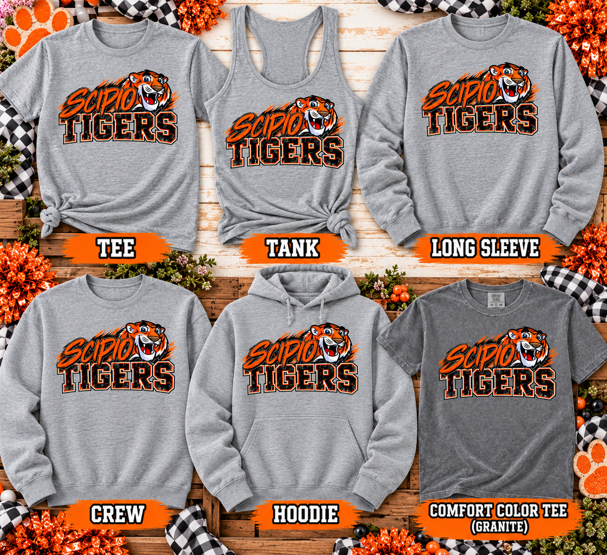 Scipio Tigers Graphic Shirt