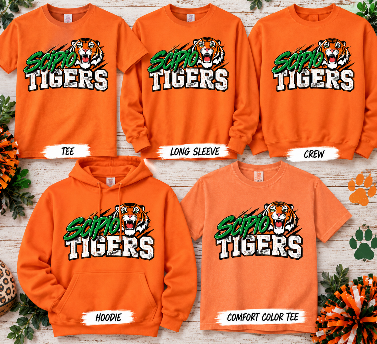 Scipio Tigers Graphic Shirt