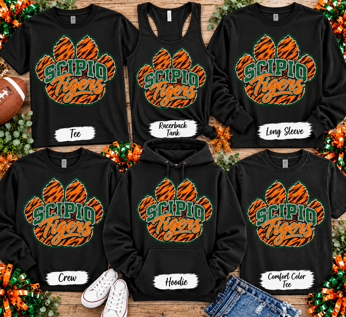Scipio Tigers Paw Graphic Shirt