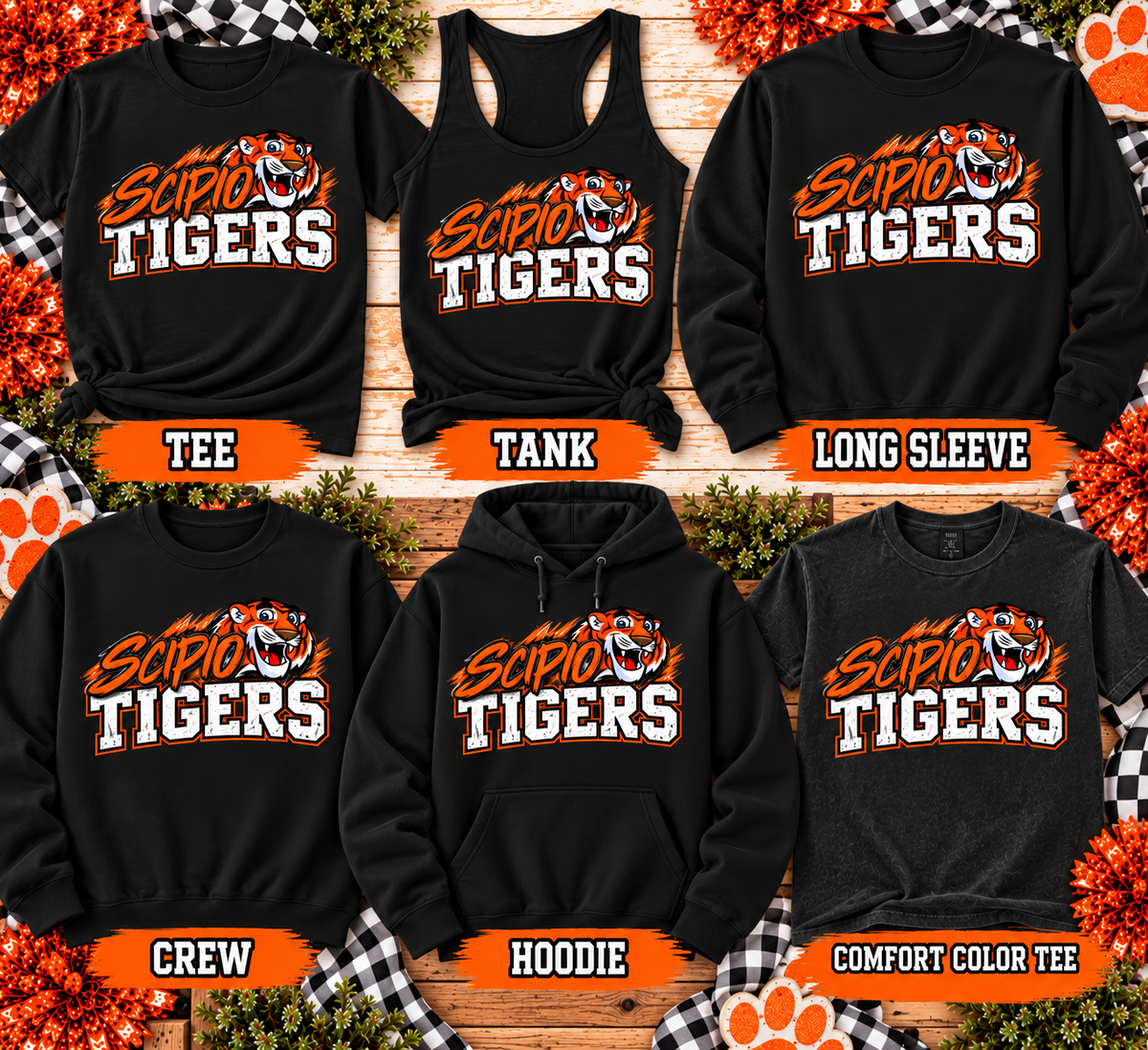 Scipio Tigers Graphic Shirt