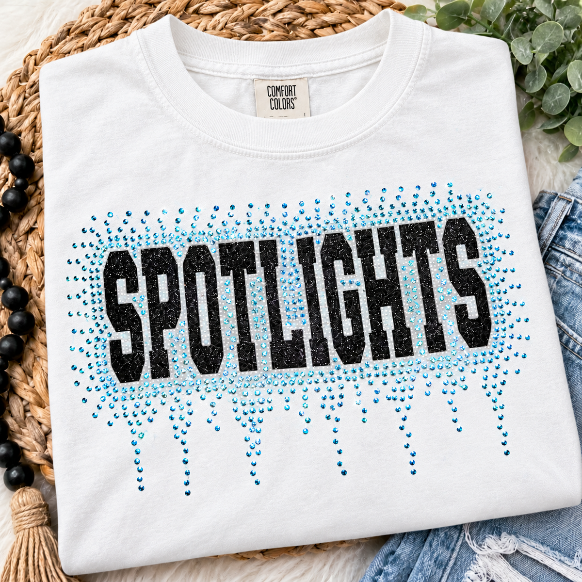 Shea Dances Spotlights Spangle (Rhinestones & Glitter HTV)