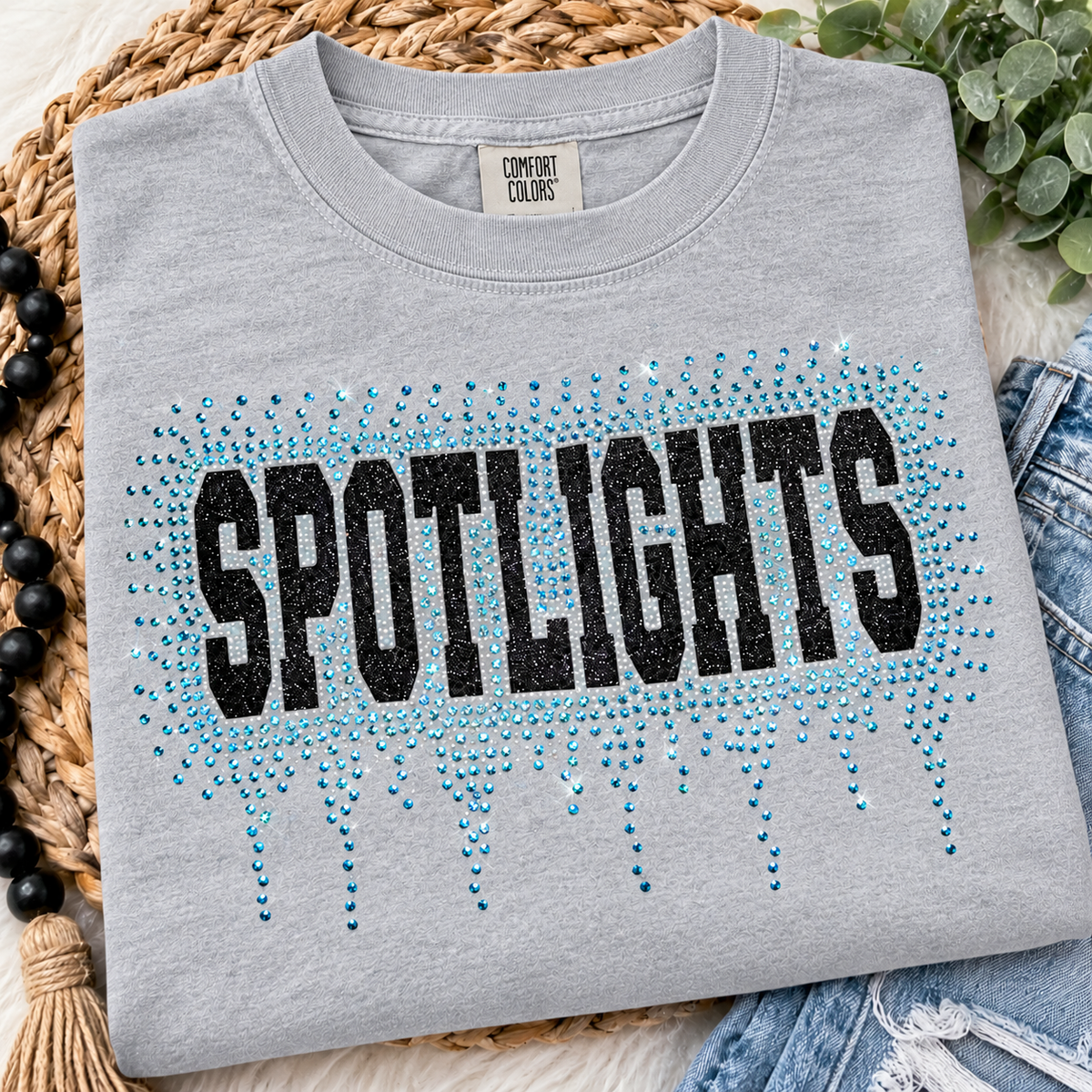 Shea Dances Spotlights Spangle (Rhinestones & Glitter HTV)