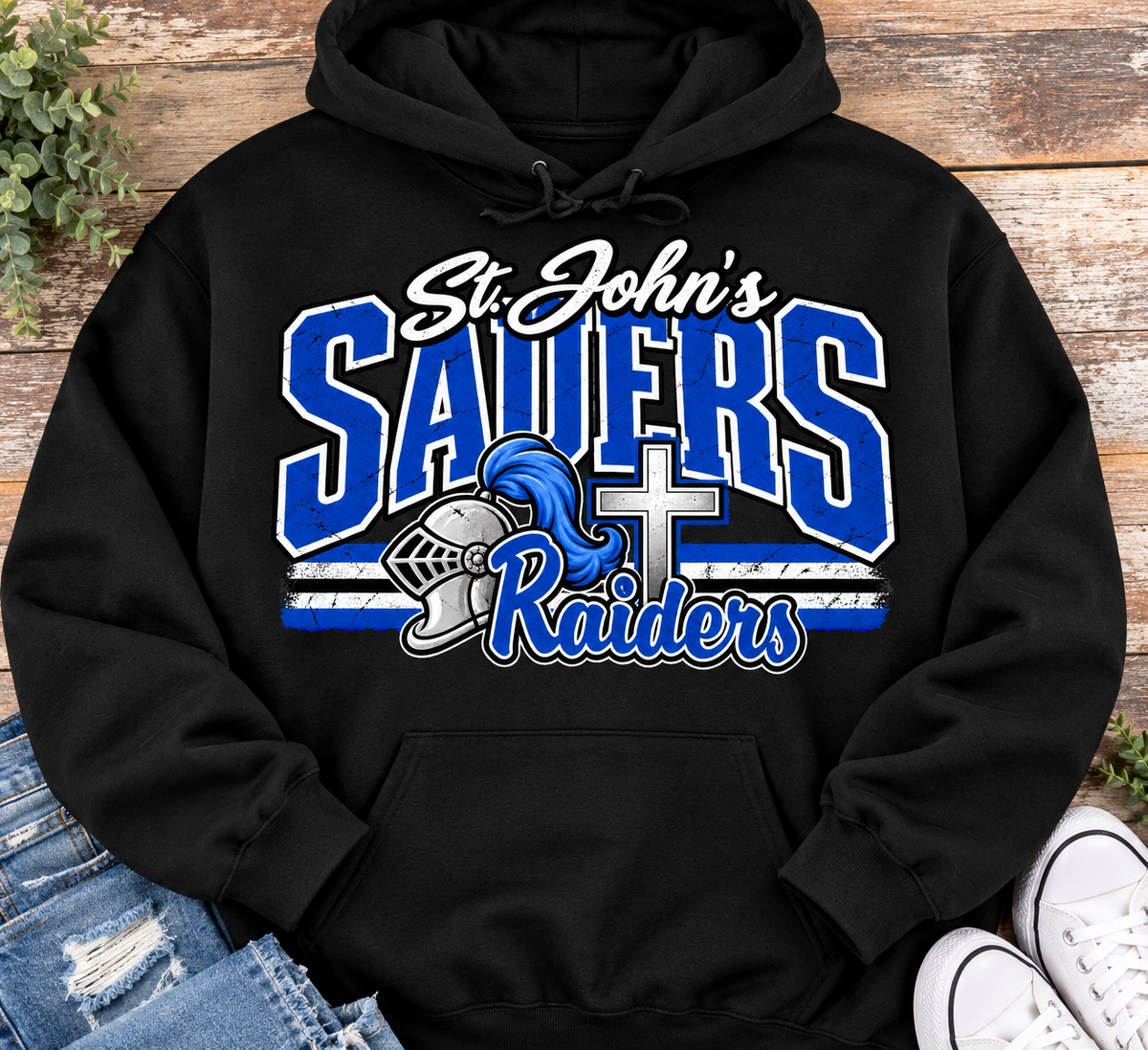 St. John's Sauers Raiders Graphic Shirt
