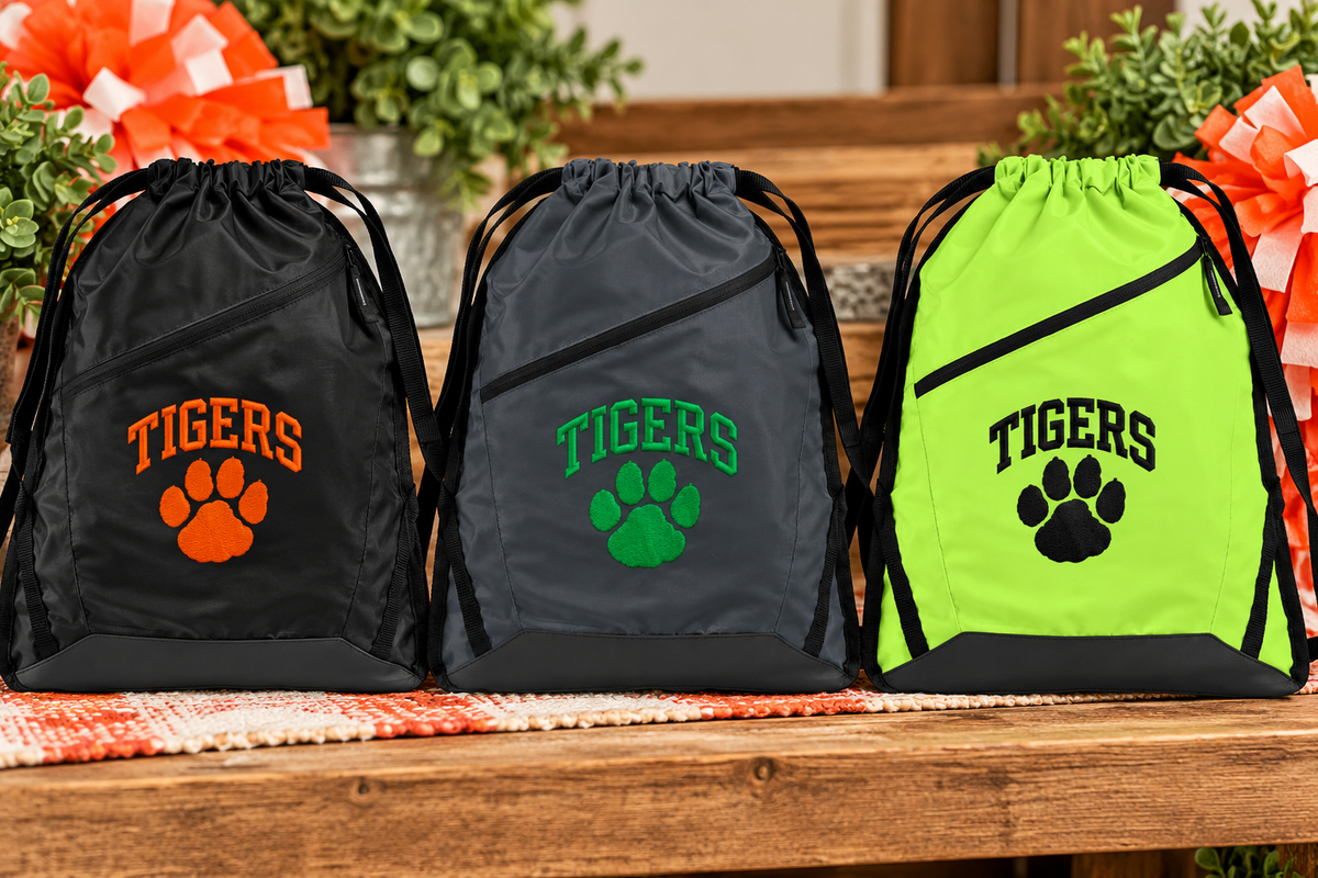 Tigers & Panthers Cinch Sacks