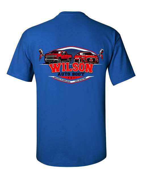 Wilson Autobody Graphic Shirt (WHITE W)
