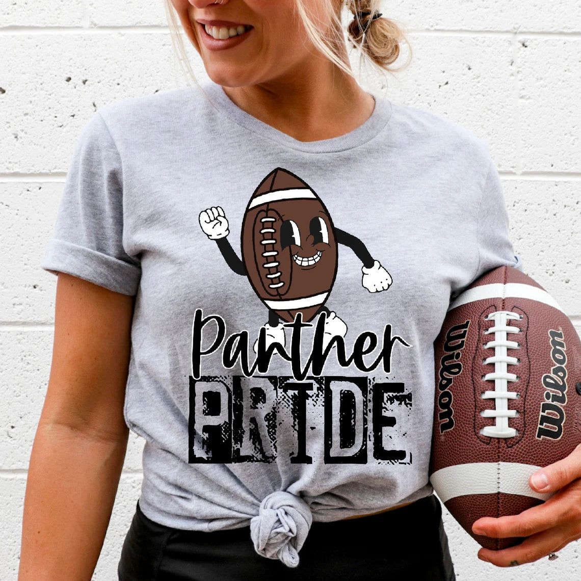 Panther Pride Football graphic shirt