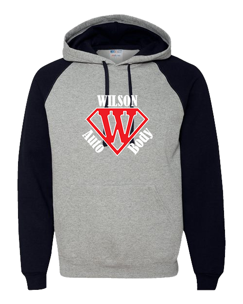 Wilson Autobody Raglan Hoodie