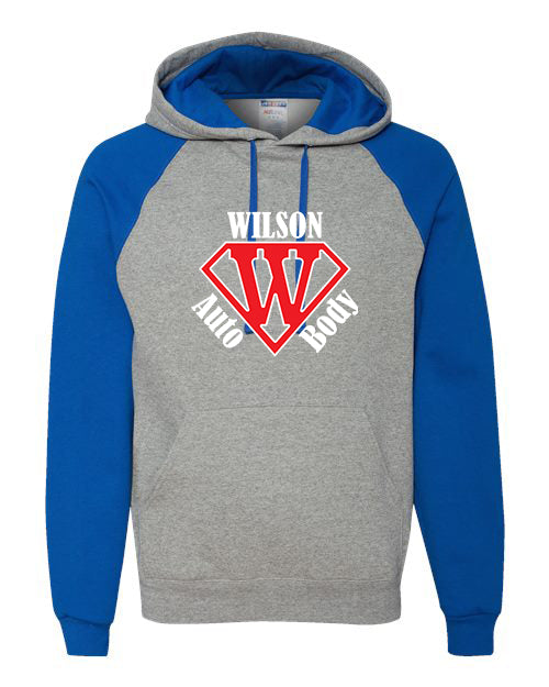 Wilson Autobody Raglan Hoodie