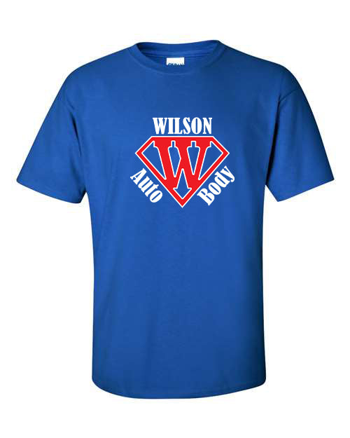 KIDS Wilson Autobody Graphic Shirt (RED W)