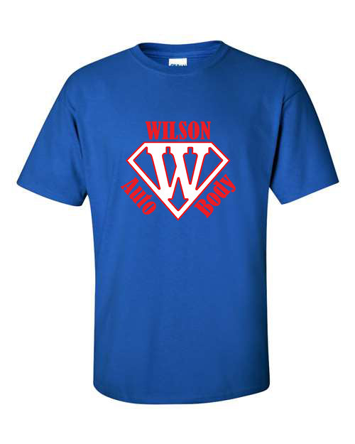 KIDS Wilson Autobody Graphic Shirt (WHITE W)